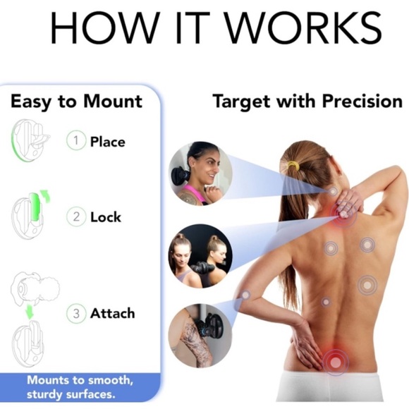 🌟NIB🌟 Symbodi Vertiroller Mountable Trigger Point Massage Roller - Picture 4 of 11